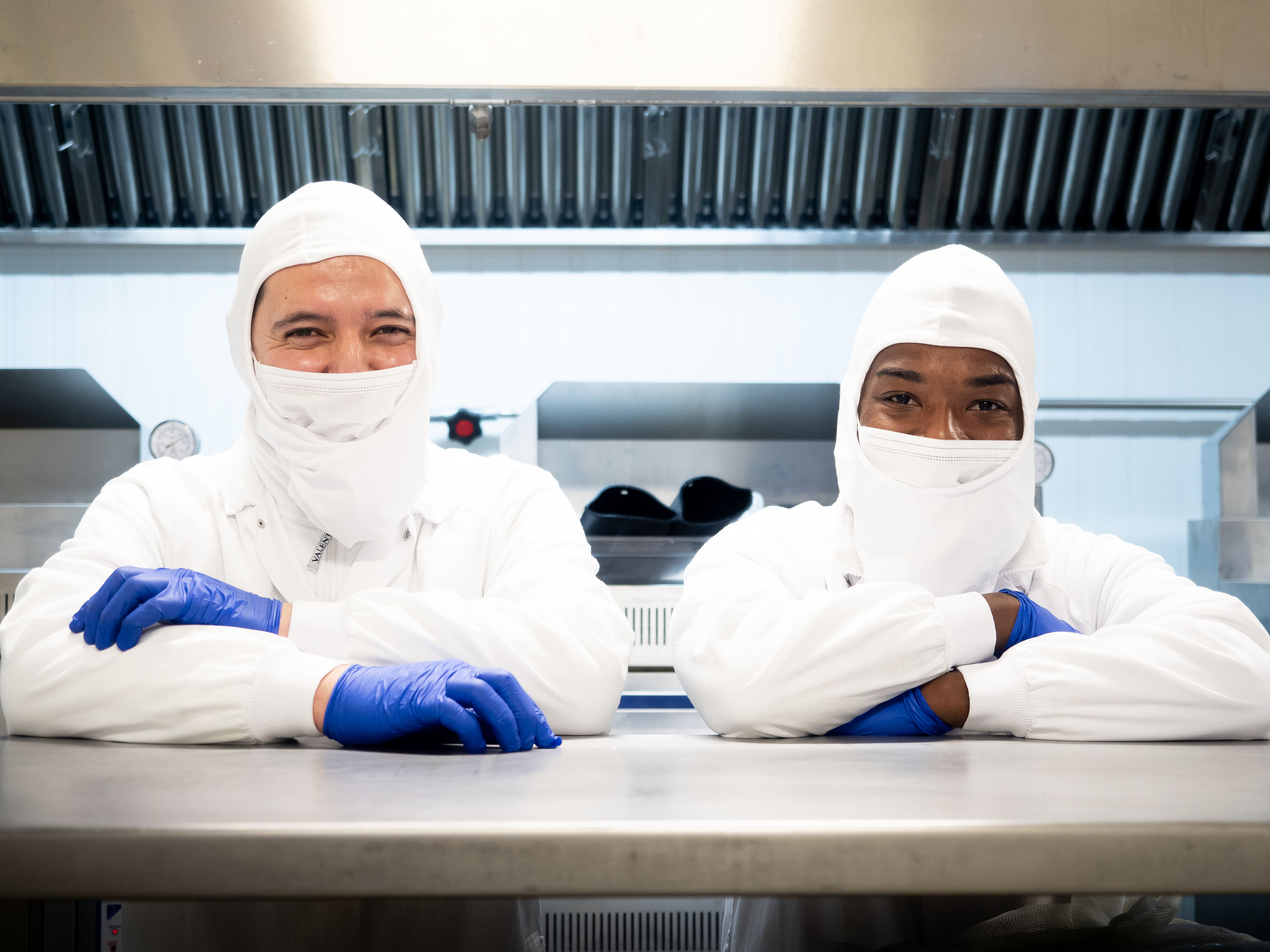 Employee at the factory